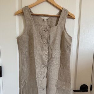 Garnet Hill European linen dress
